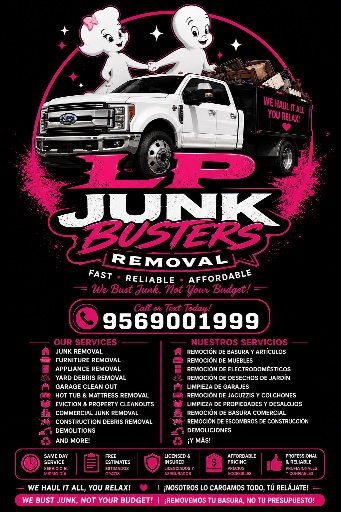 Lp junk busters removal llc logo