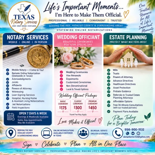 Texas Notary Services logo